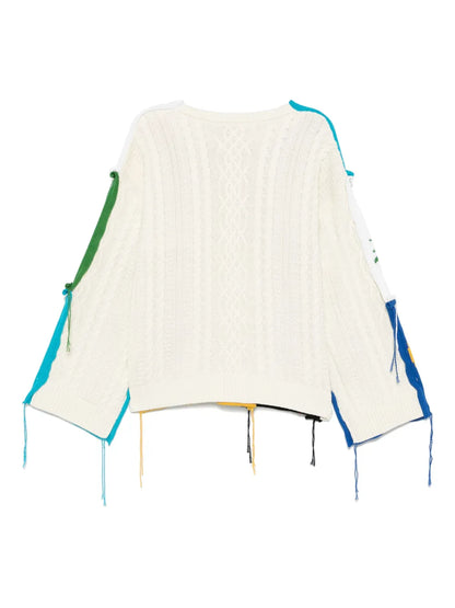 Patch Cable Knit Jumper
