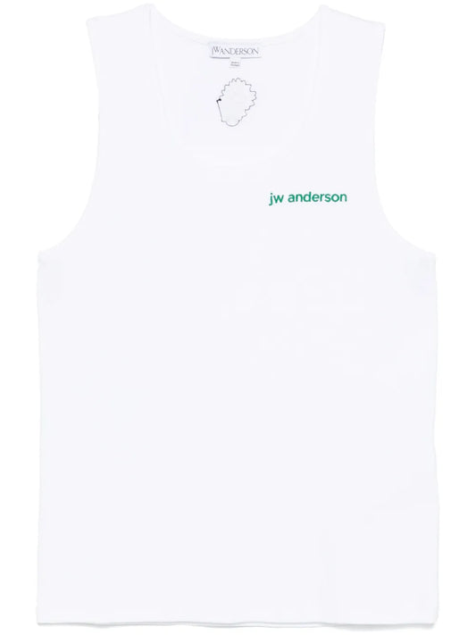 Logo-Embroidered Tank Top