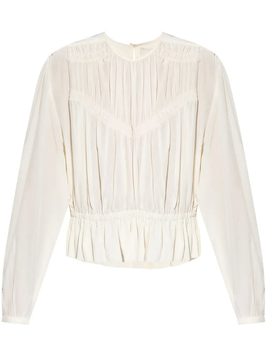 Gelina Gathered Blouse