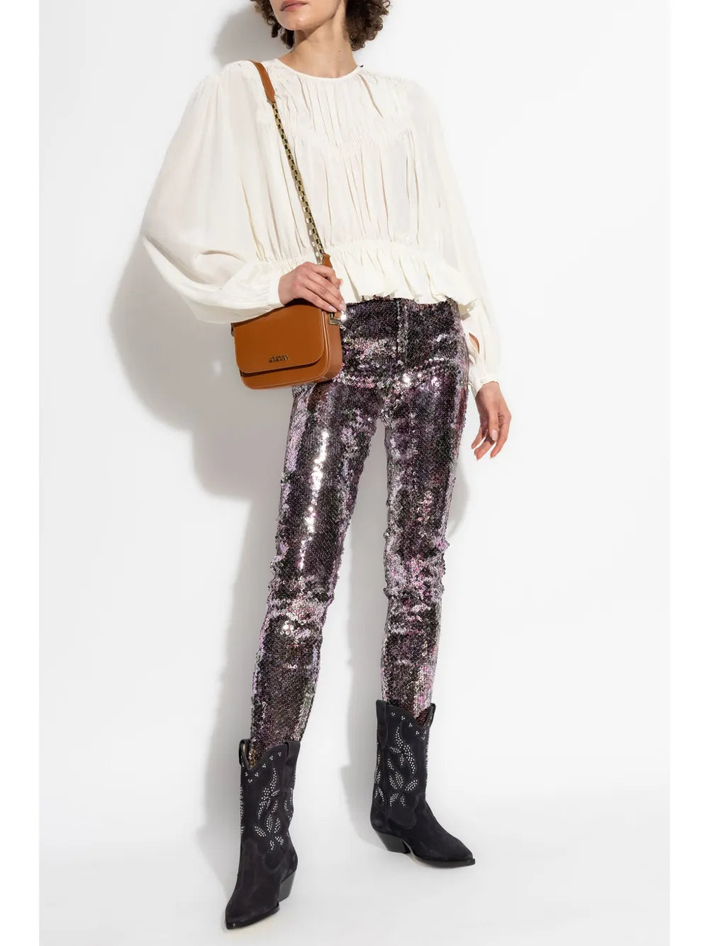 Gelina Gathered Blouse