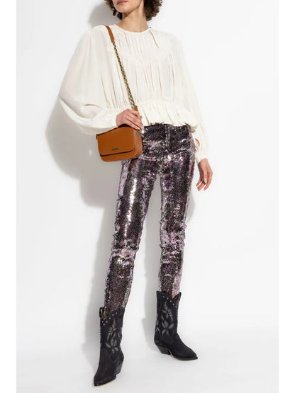 Gelina Gathered Blouse