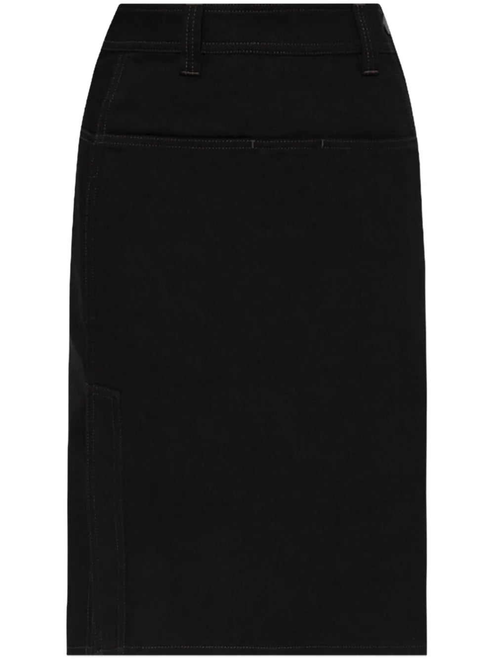 Denim Midi Skirt