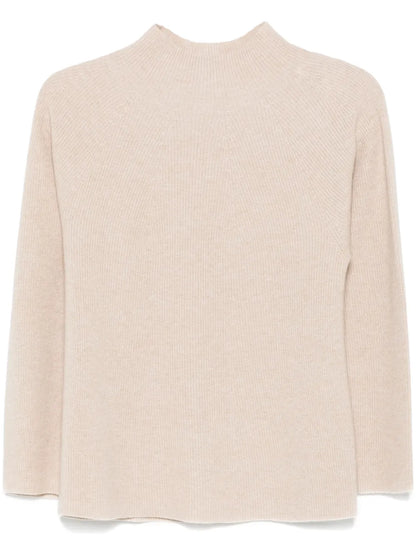 Fine-Ribbed Sweater