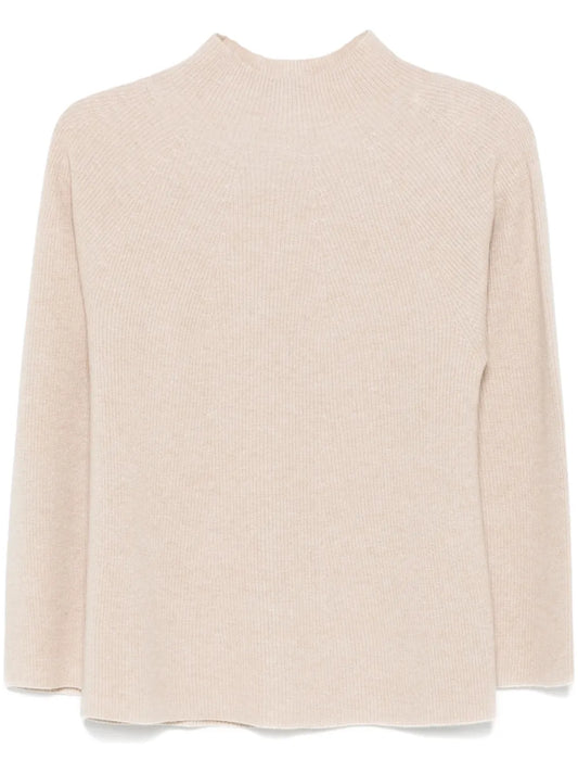 Fine-Ribbed Sweater