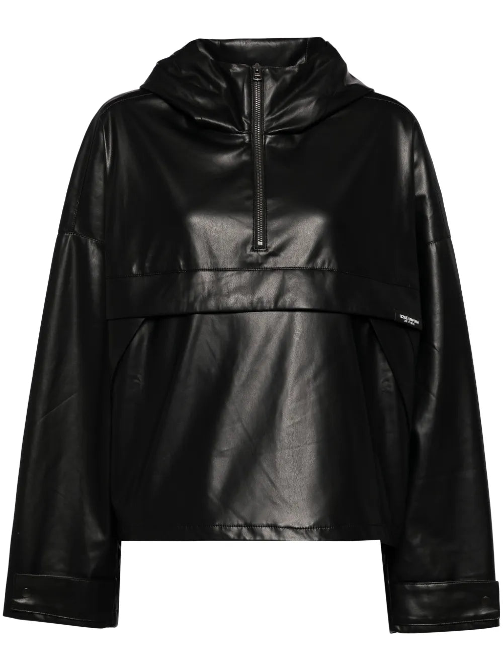 Logo-Tag Half Zip Jacket