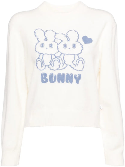 Intarsia-Knitted Jumper