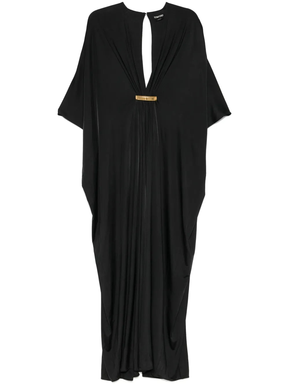 V-Neck Satin Dress