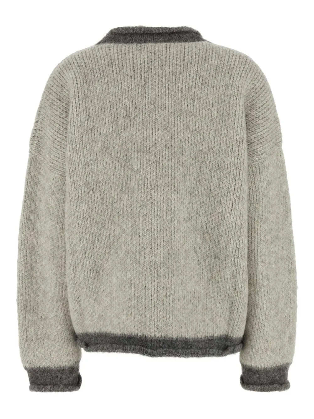 Intarsia-Knit Logo Sweater