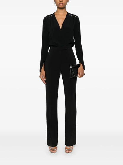 Wrap-Design Jumpsuit