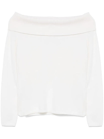 Off-Shoulder Sweater