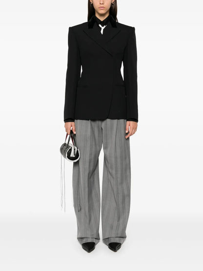 Double-Breasted Suit Jacket