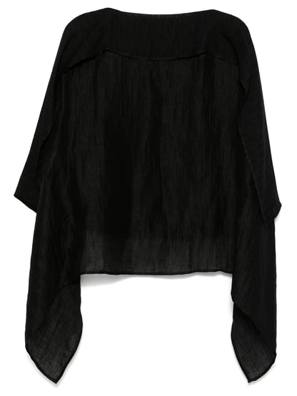 Uncut Silk Blouse
