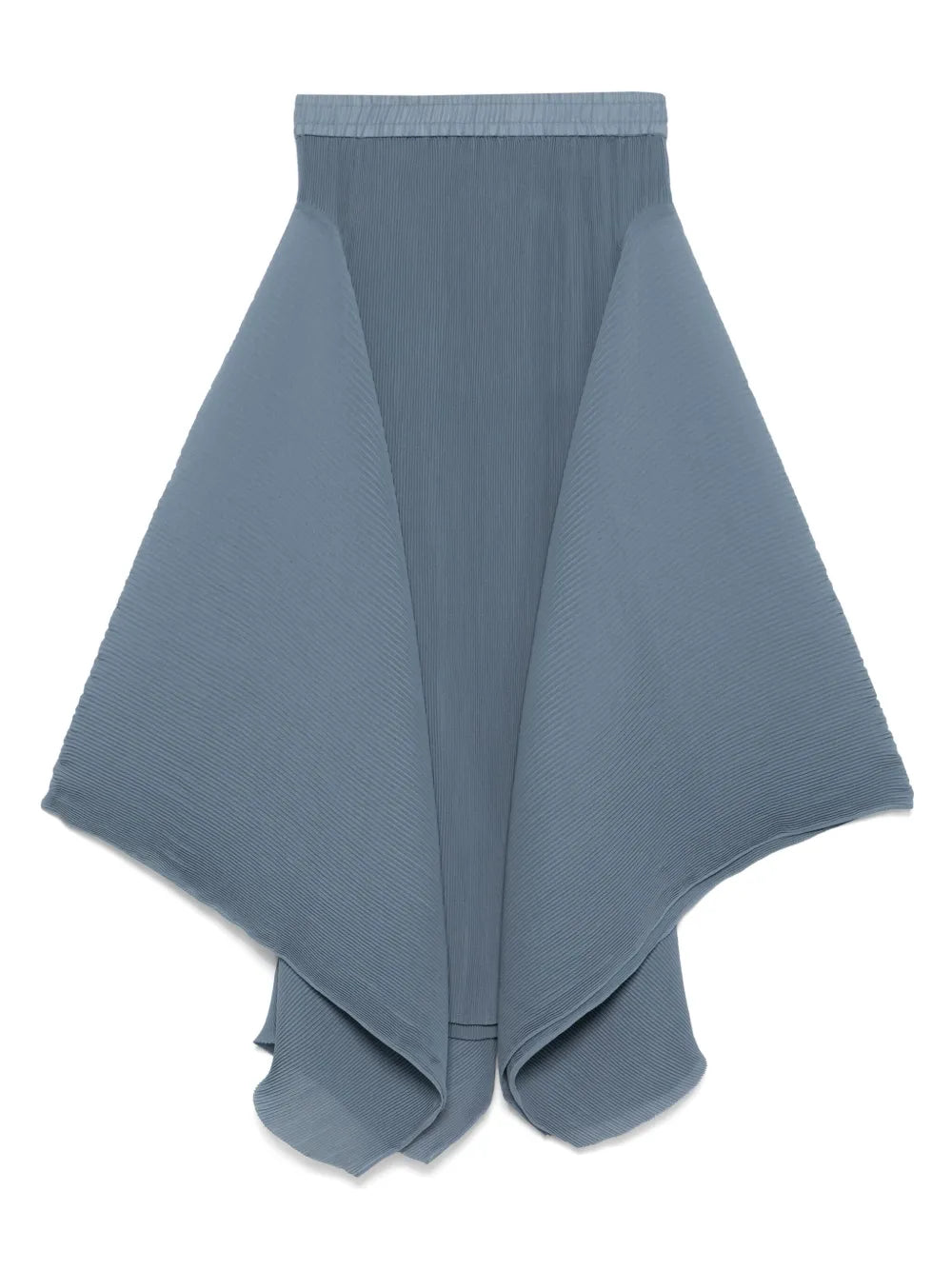 Wrist Plissé Midi Skirt