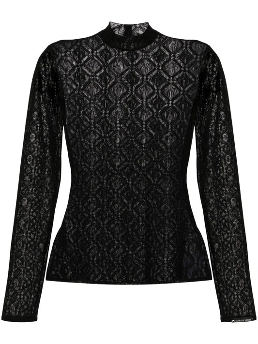 Moon Diamant Mesh Top