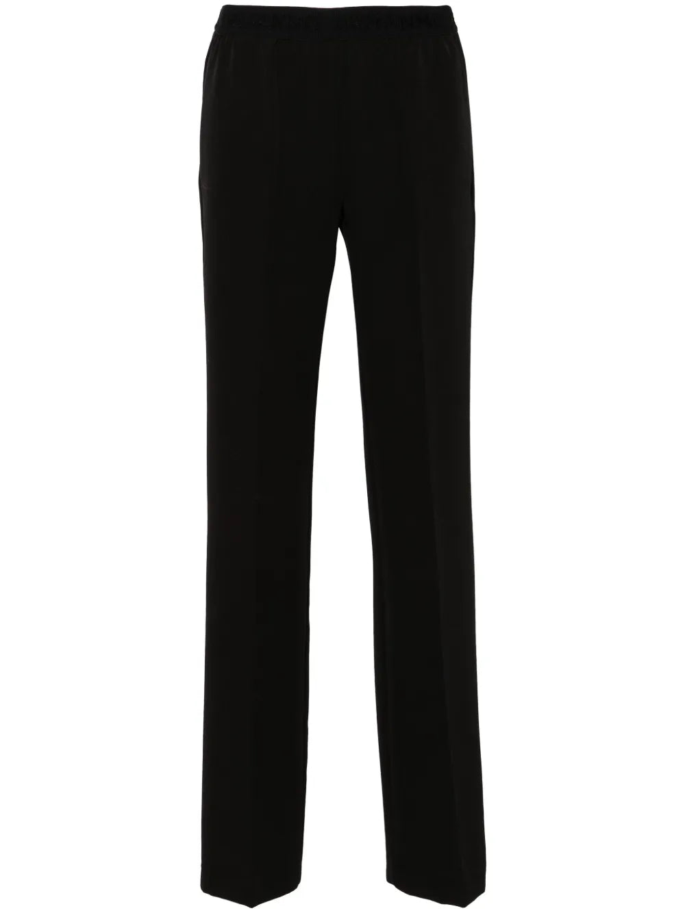 Logo-Waistband Cady Trousers