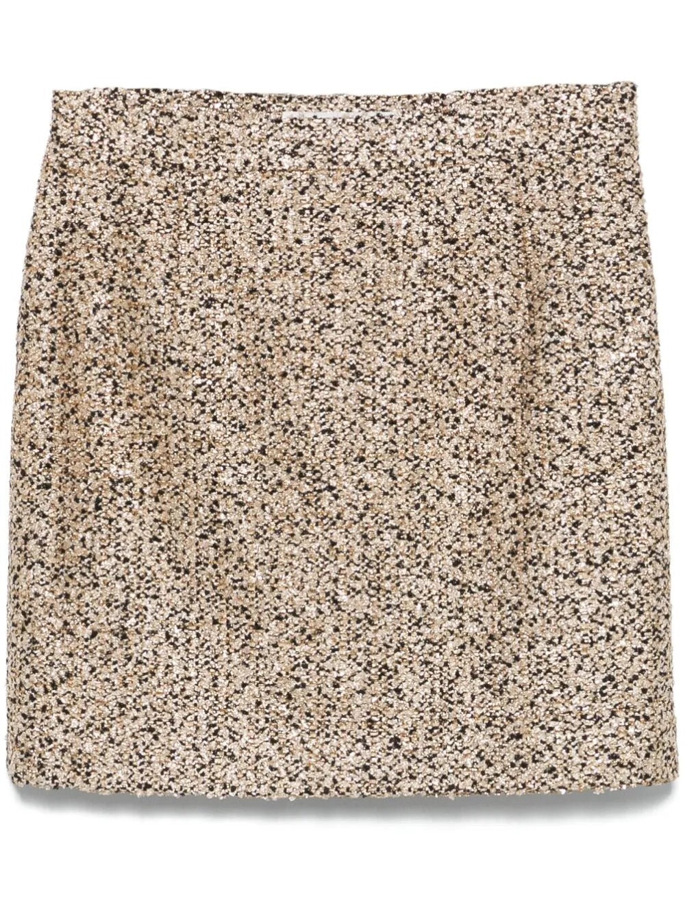 Lurex Tweed Mini Skirt