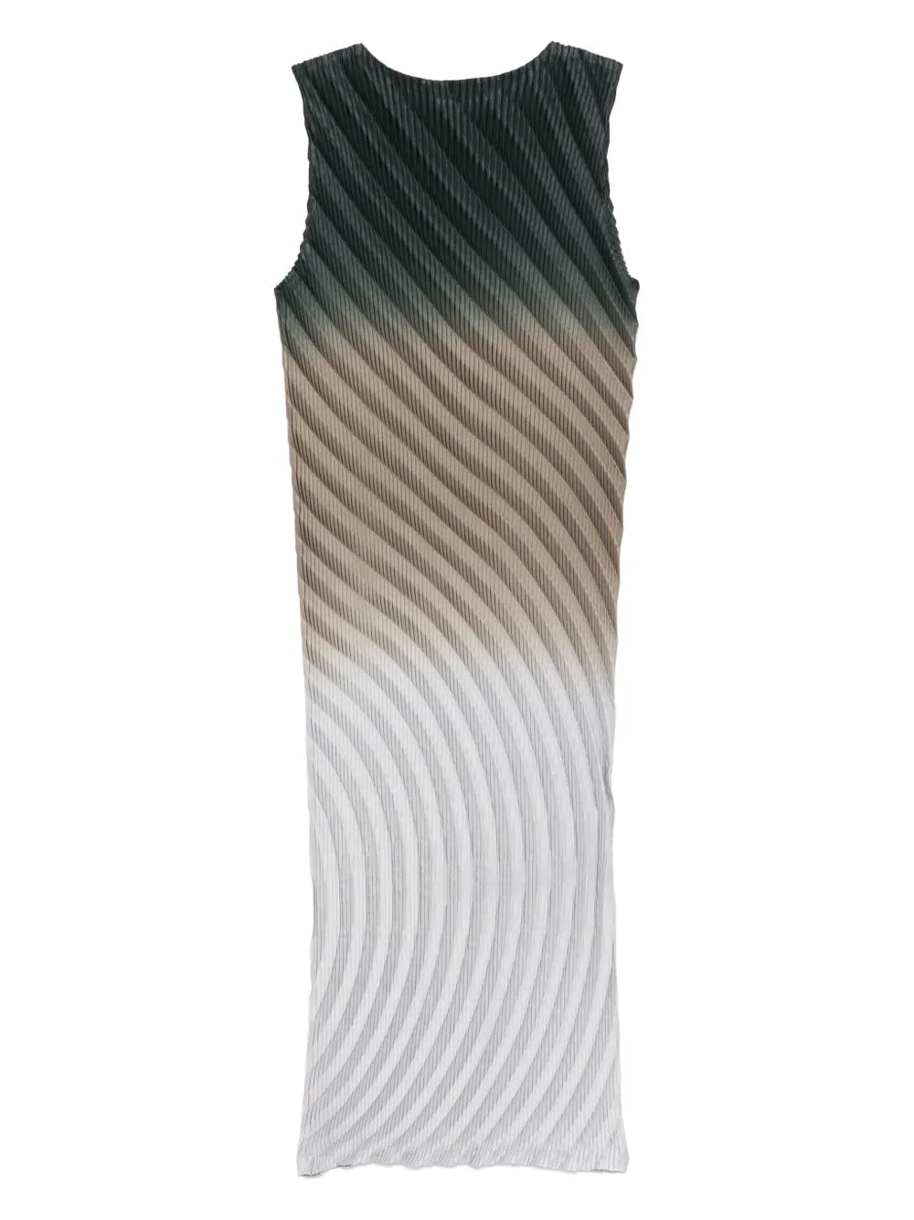 Nuance Pleats Midi Dress