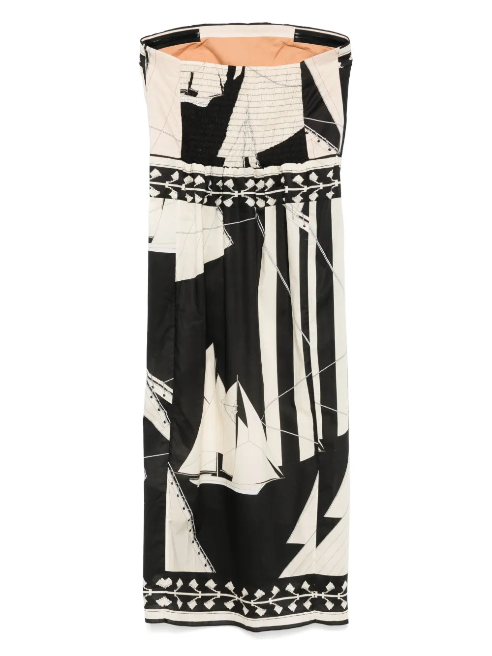 Sailboats Pontoon Afternoon Midi Dress