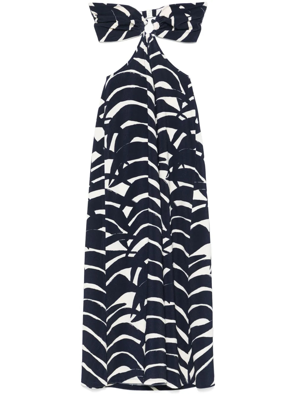 Ocean Layers Midi Dress
