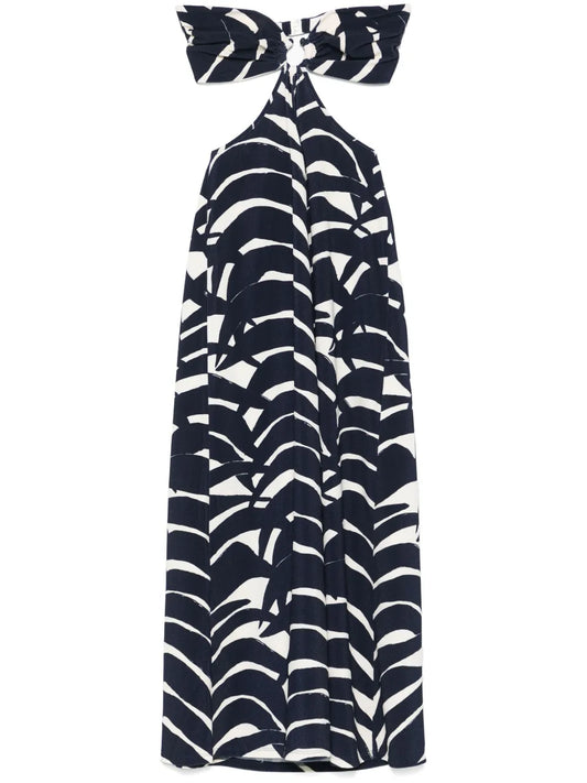 Ocean Layers Midi Dress
