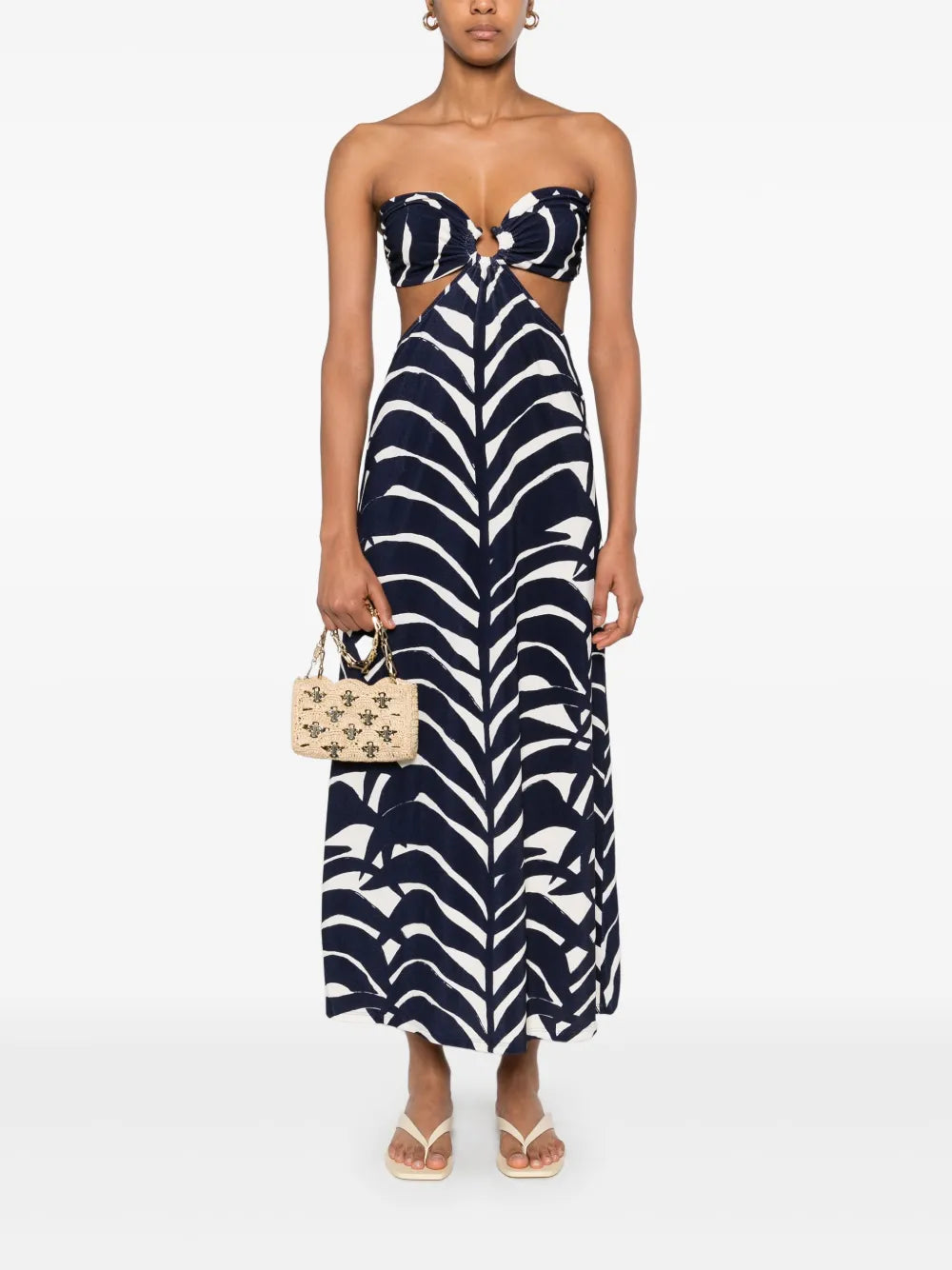 Ocean Layers Midi Dress