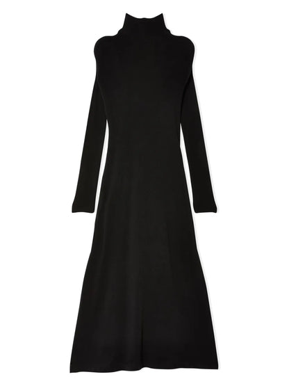 Circle Shoulder Long Dress