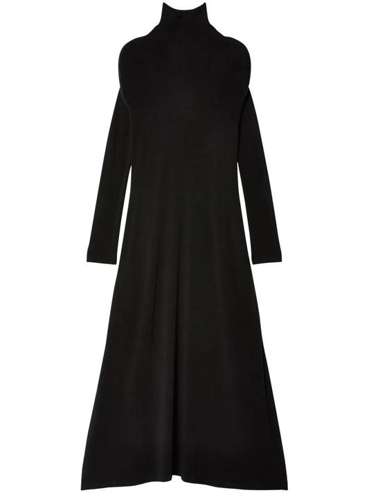 Circle Shoulder Long Dress