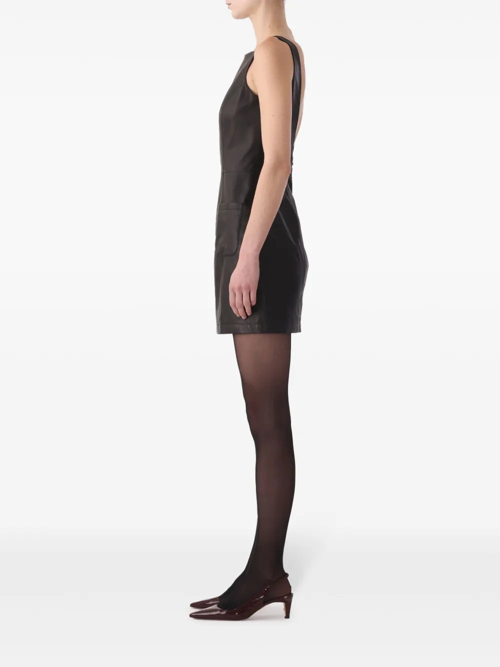 Leather Mini Dress