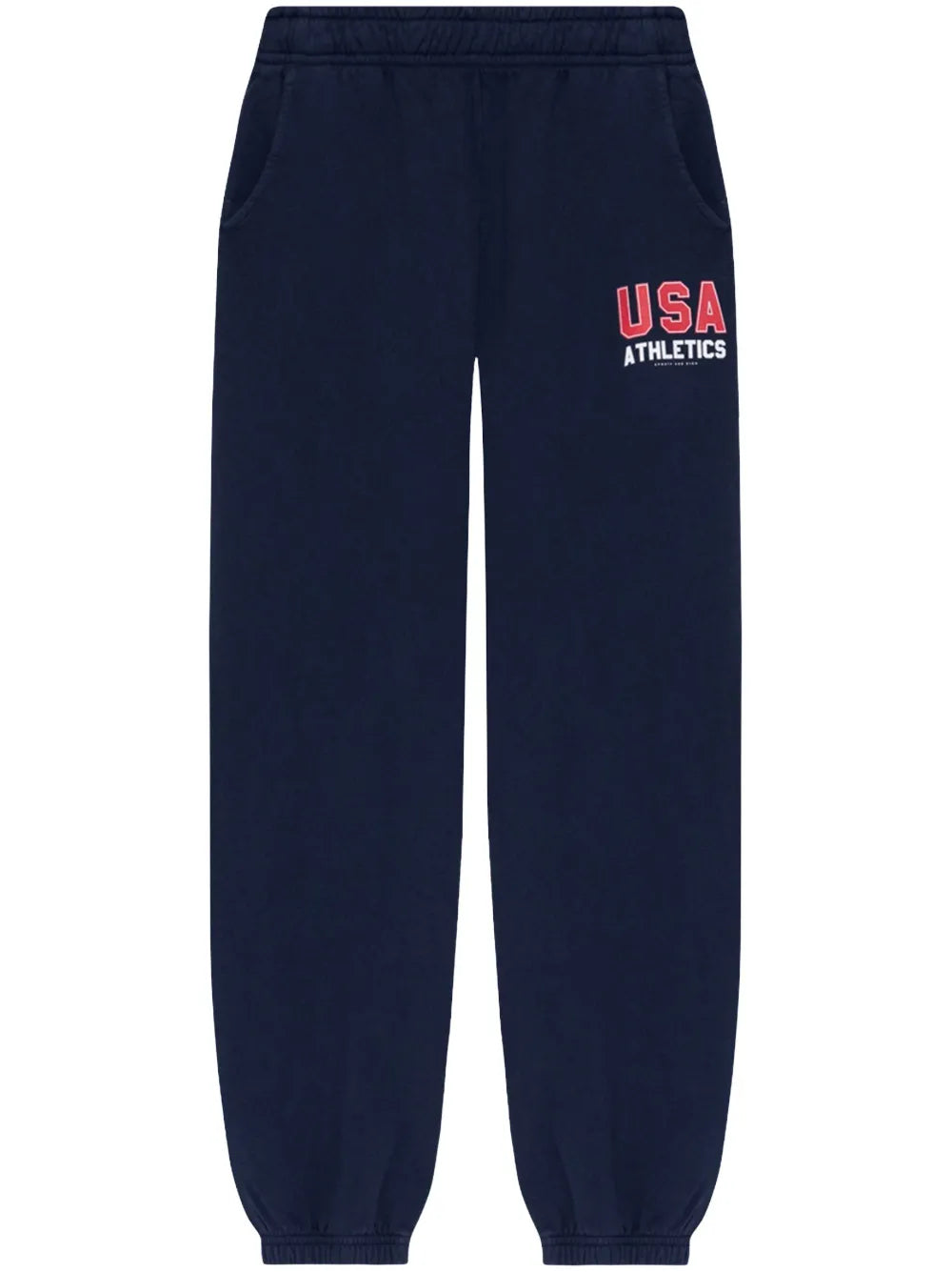 Logo-Print Elasticated Trousers