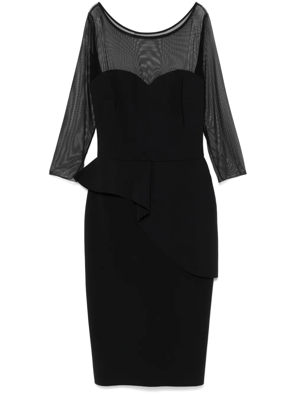 Skip Illusion Midi Dress