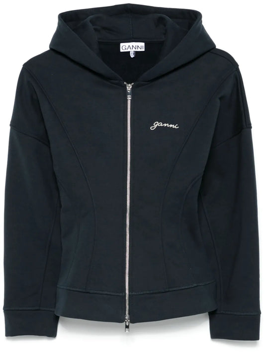 Embroidered-Logo Jacket