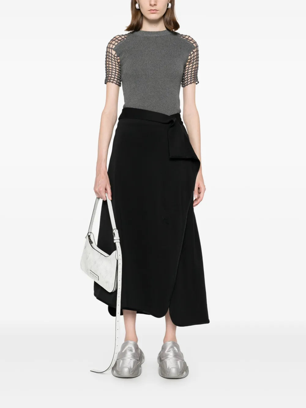 Track Midi Skirt