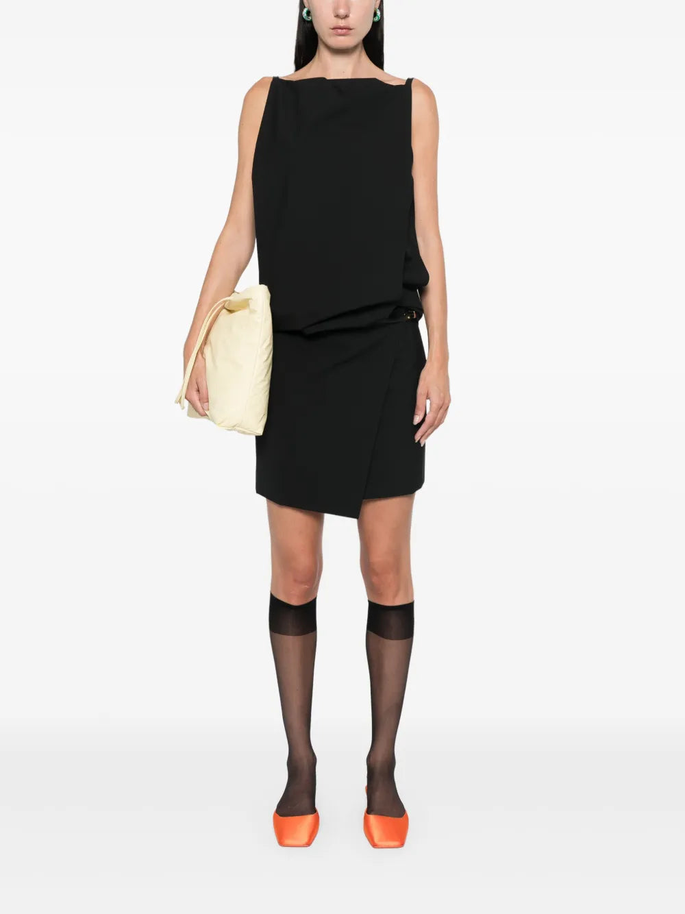 Belted Mini Skirt