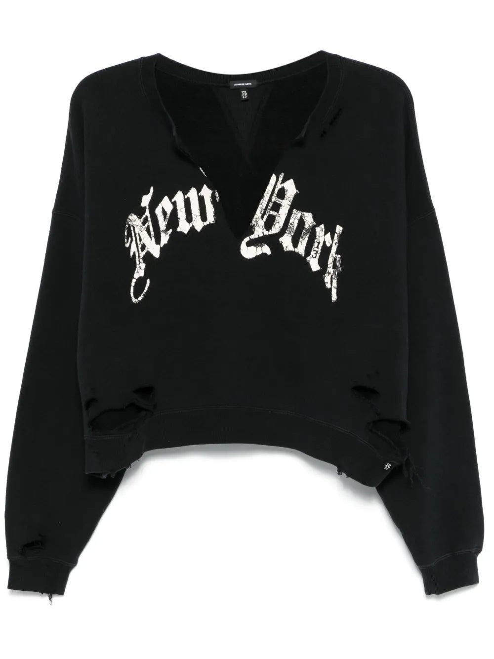 New York Cropped Sweatshirt