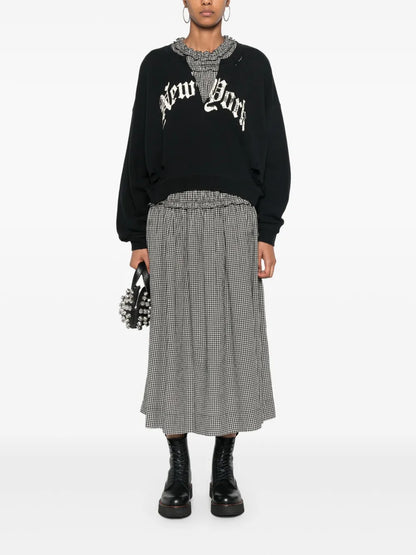 New York Cropped Sweatshirt