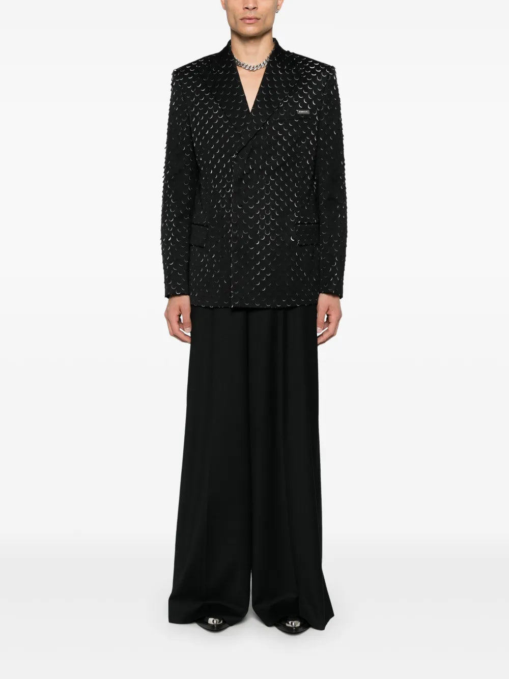 Hole-Punched Blazer