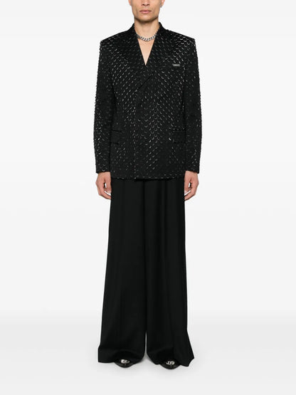 Hole-Punched Blazer