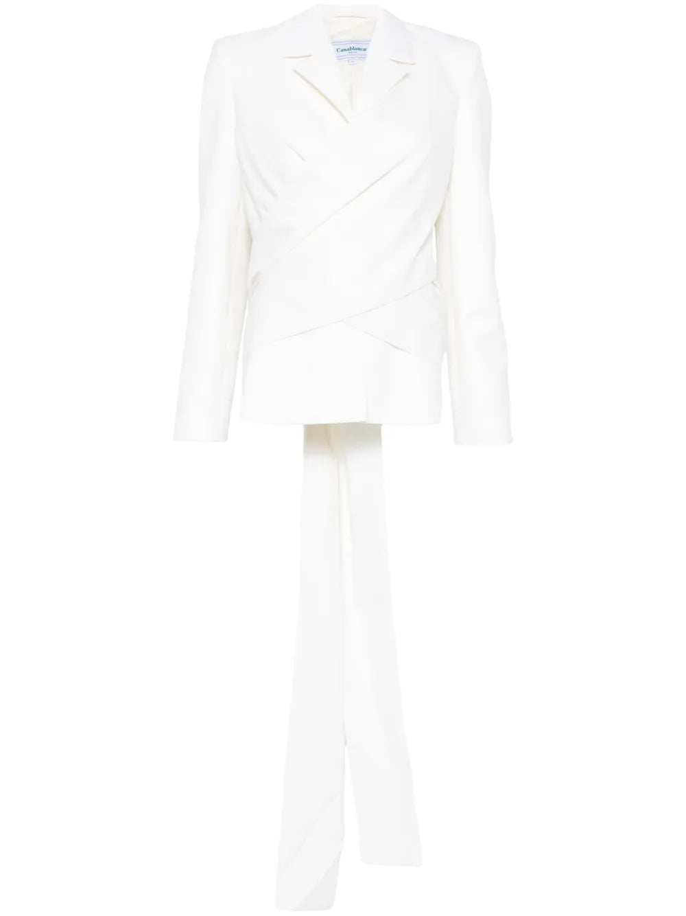 Virgin Wool Wrap Tuxedo