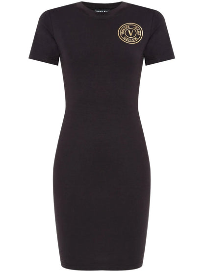 V-Emblem T-Shirt Dress