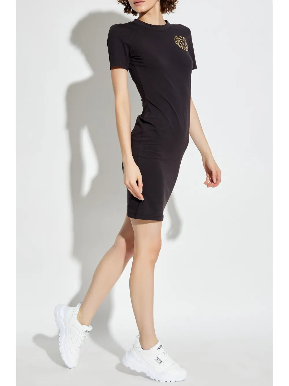 V-Emblem T-Shirt Dress