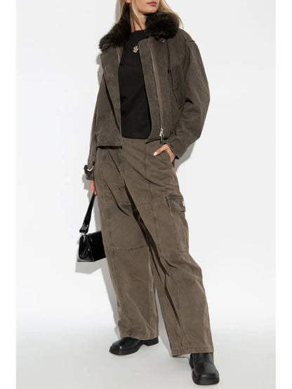 Cotton Cargo Pants