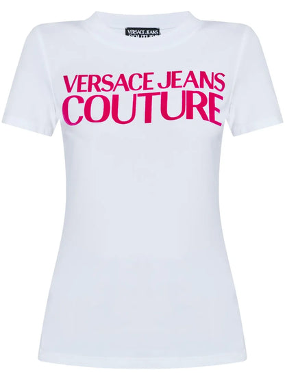 Logo-Flocked Cotton T-Shirt