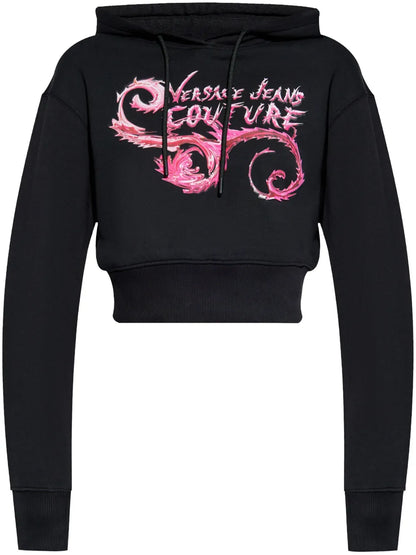 Logo-Print Cotton Hoodie