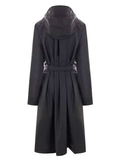 Printed Belted Raincoat