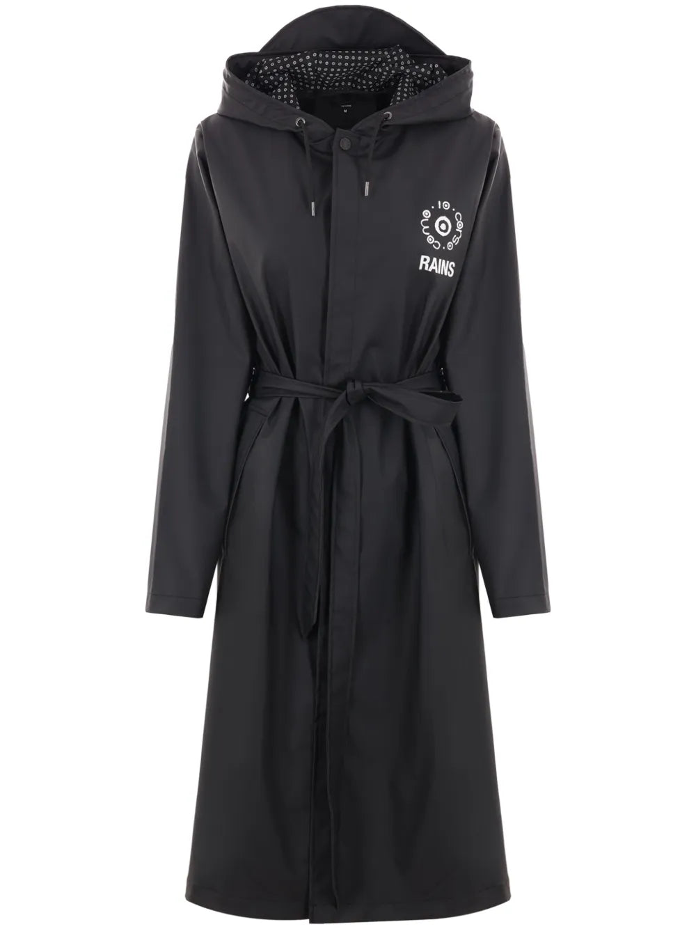 Printed Belted Raincoat