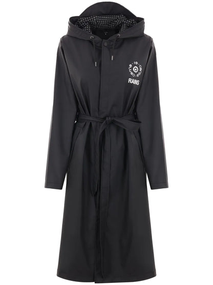 Printed Belted Raincoat