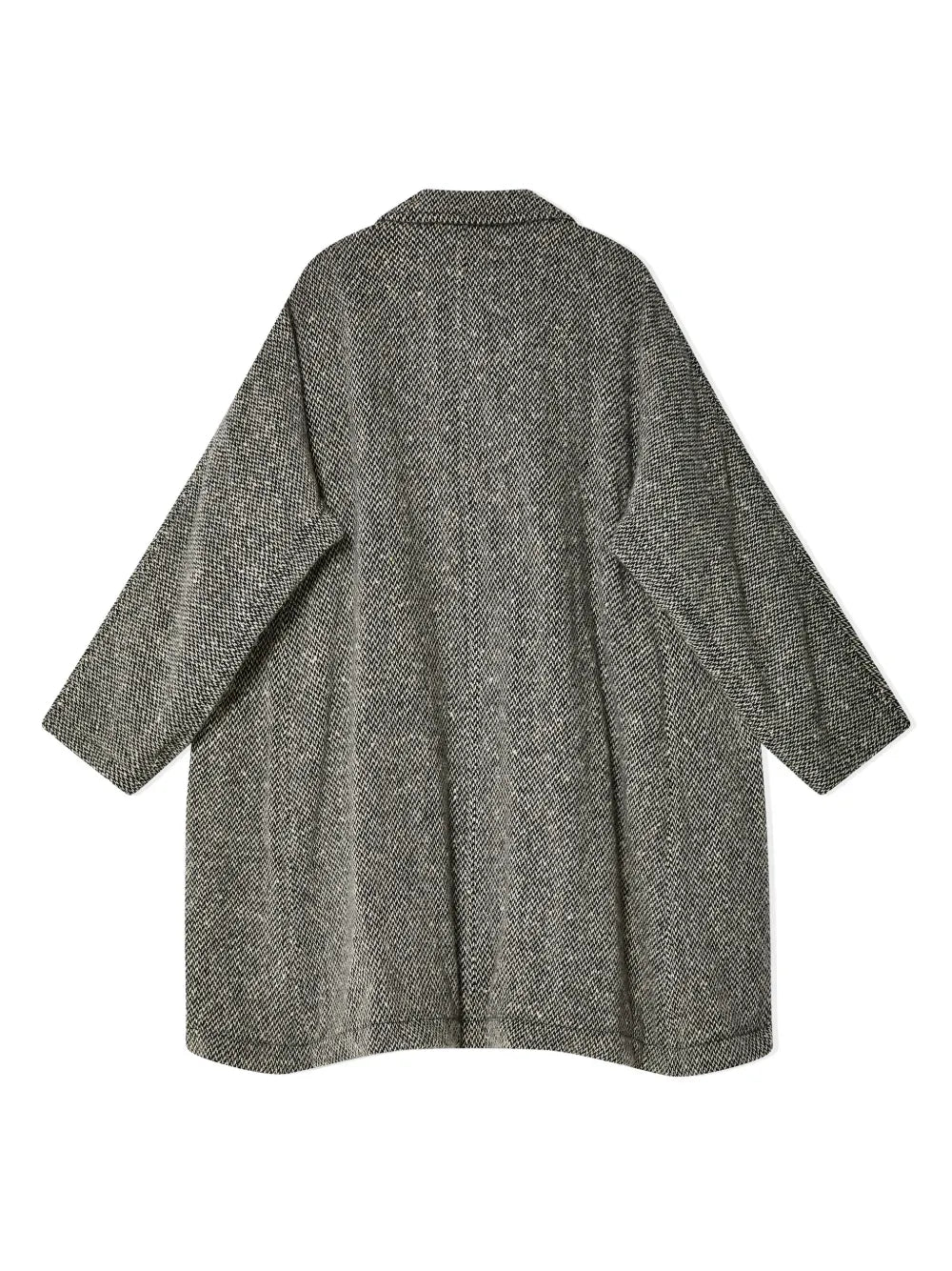 Herringbone Single Breasted Coat