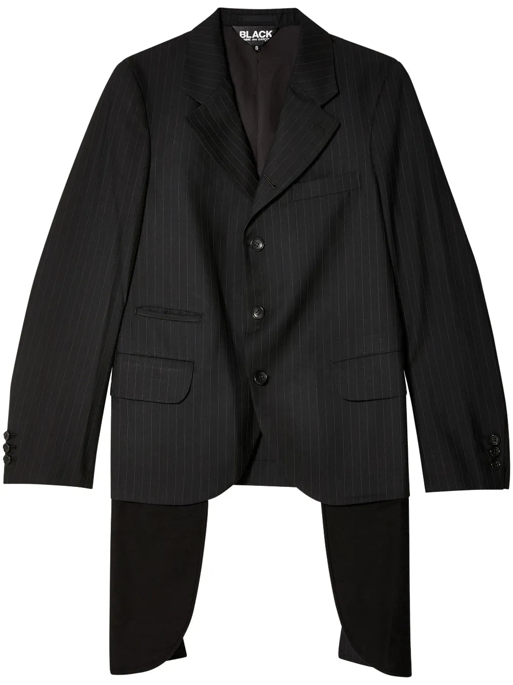 Pinstripe Pocket Bag Blazer