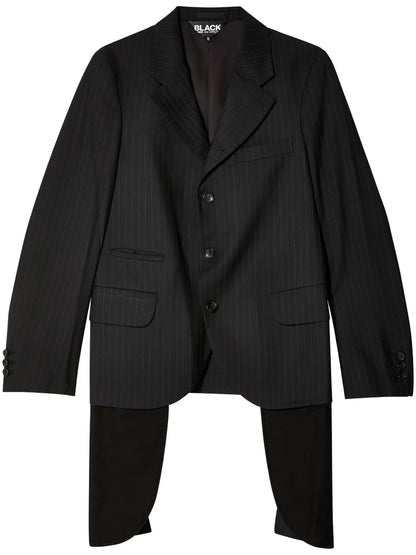 Pinstripe Pocket Bag Blazer