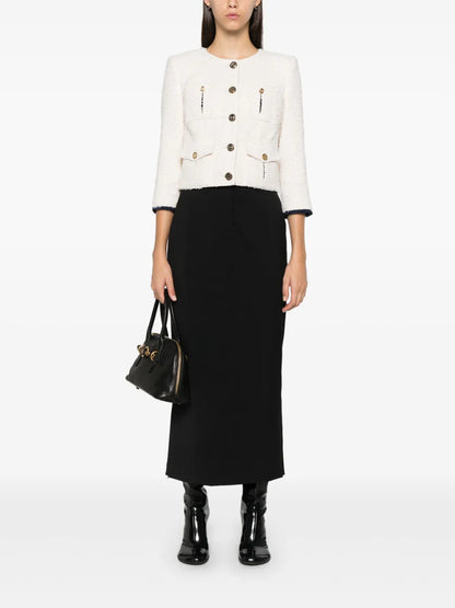 Cropped Tweed Jacket